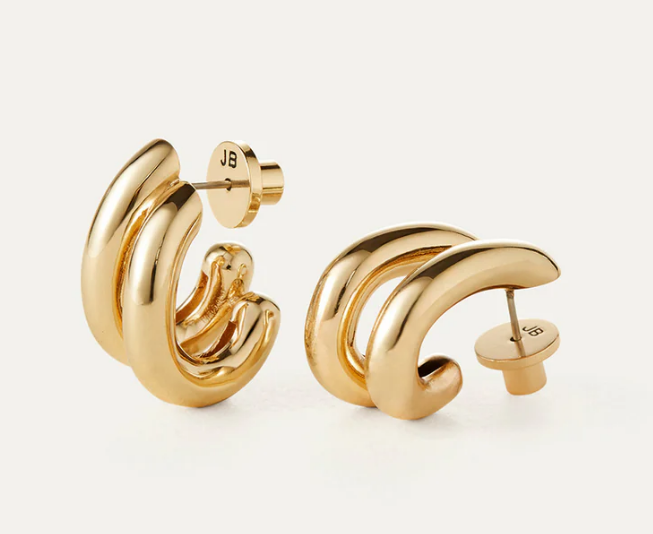 Jenny Bird Gold Earrings